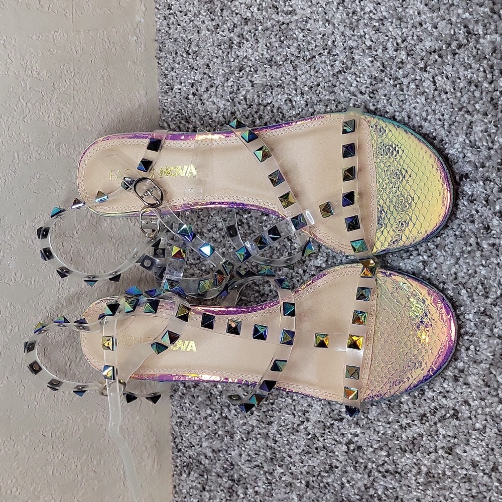 Studded Heels